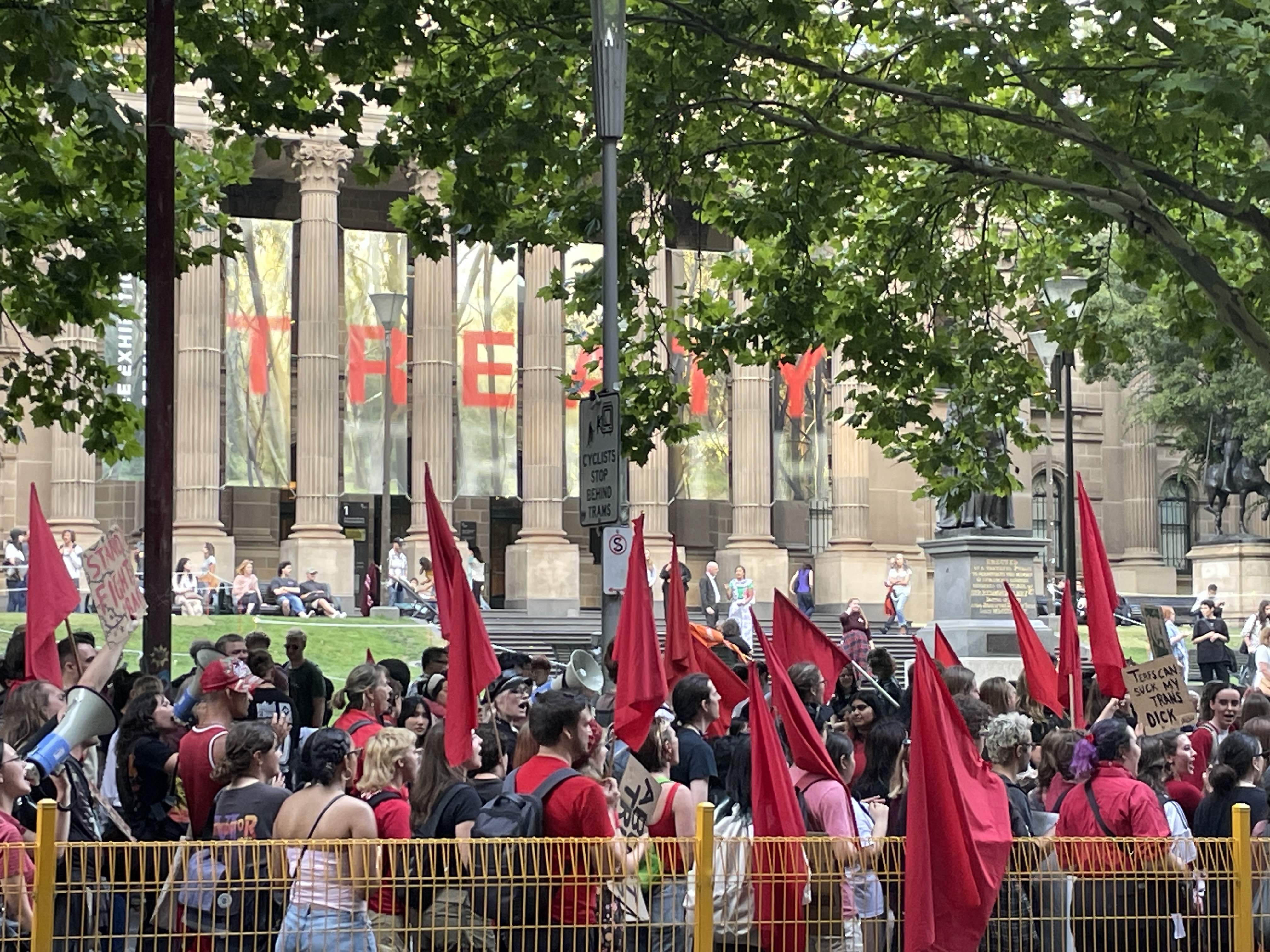 Internasjonal kvinnedag-markering i Naarm/Melbourne 2025